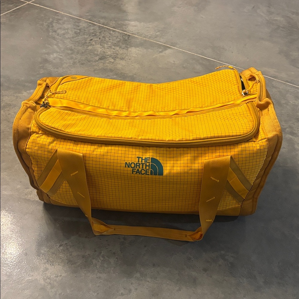 The North Face Yellow Travel Bag
